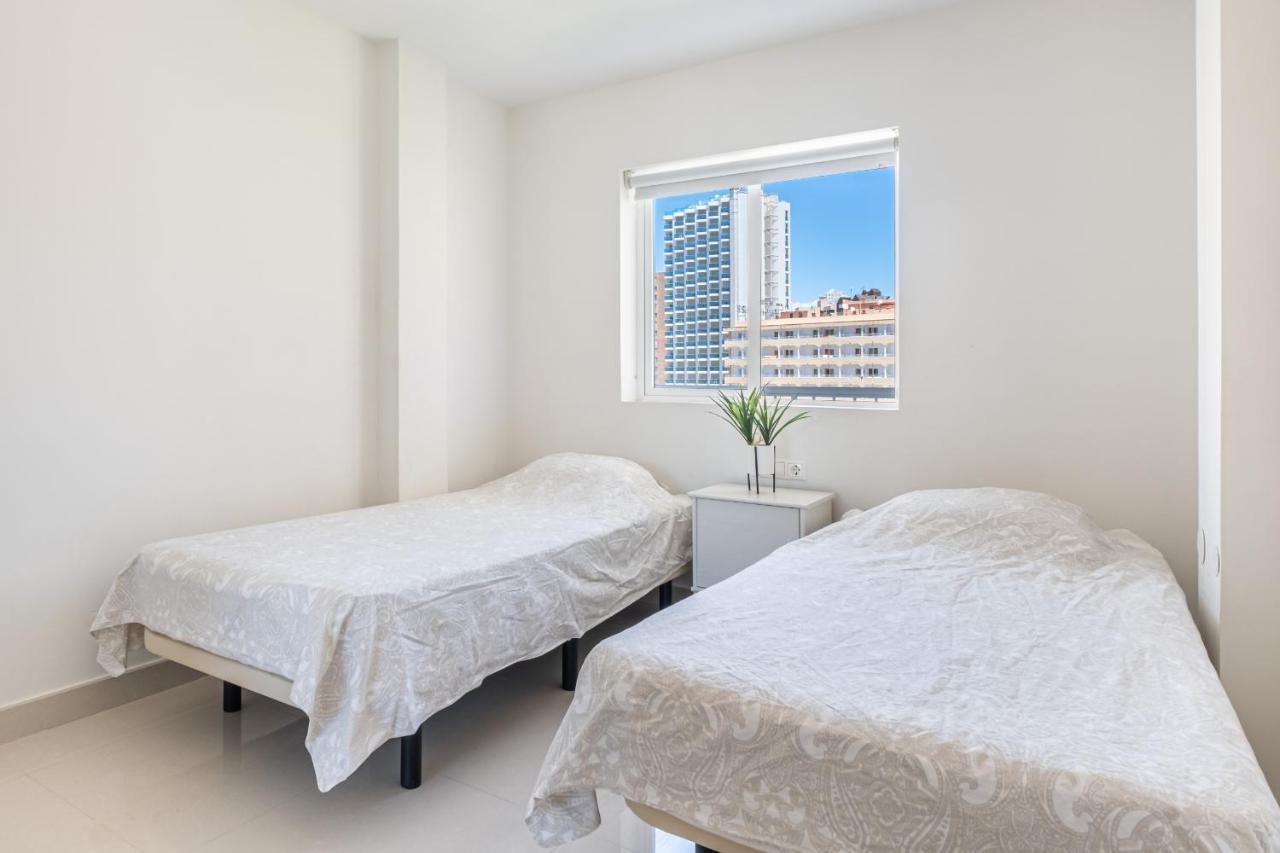 La Perla Benidorm Apartment Seaview & Pool Levante Beach Exterior foto