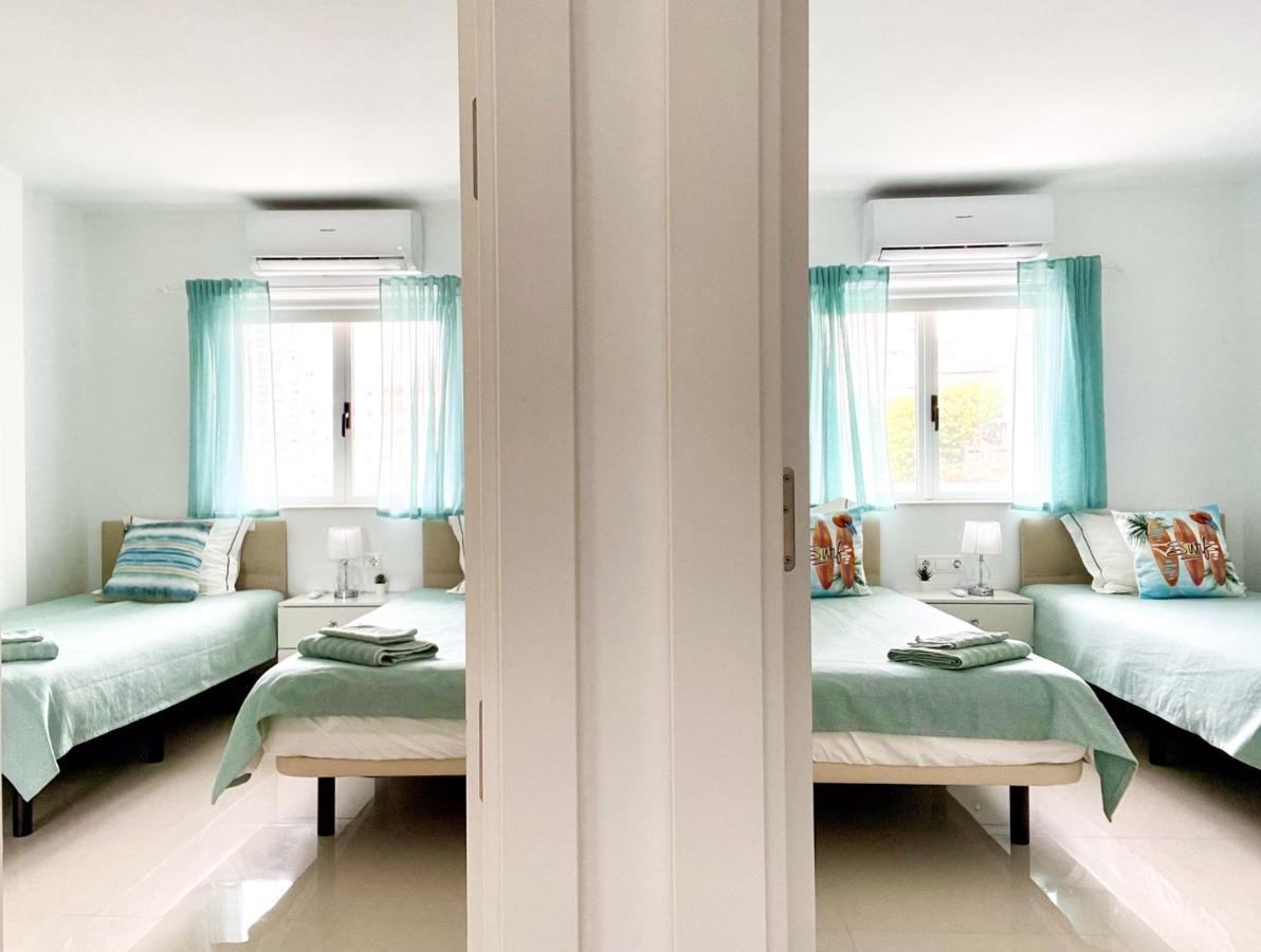 La Perla Benidorm Apartment Seaview & Pool Levante Beach Exterior foto