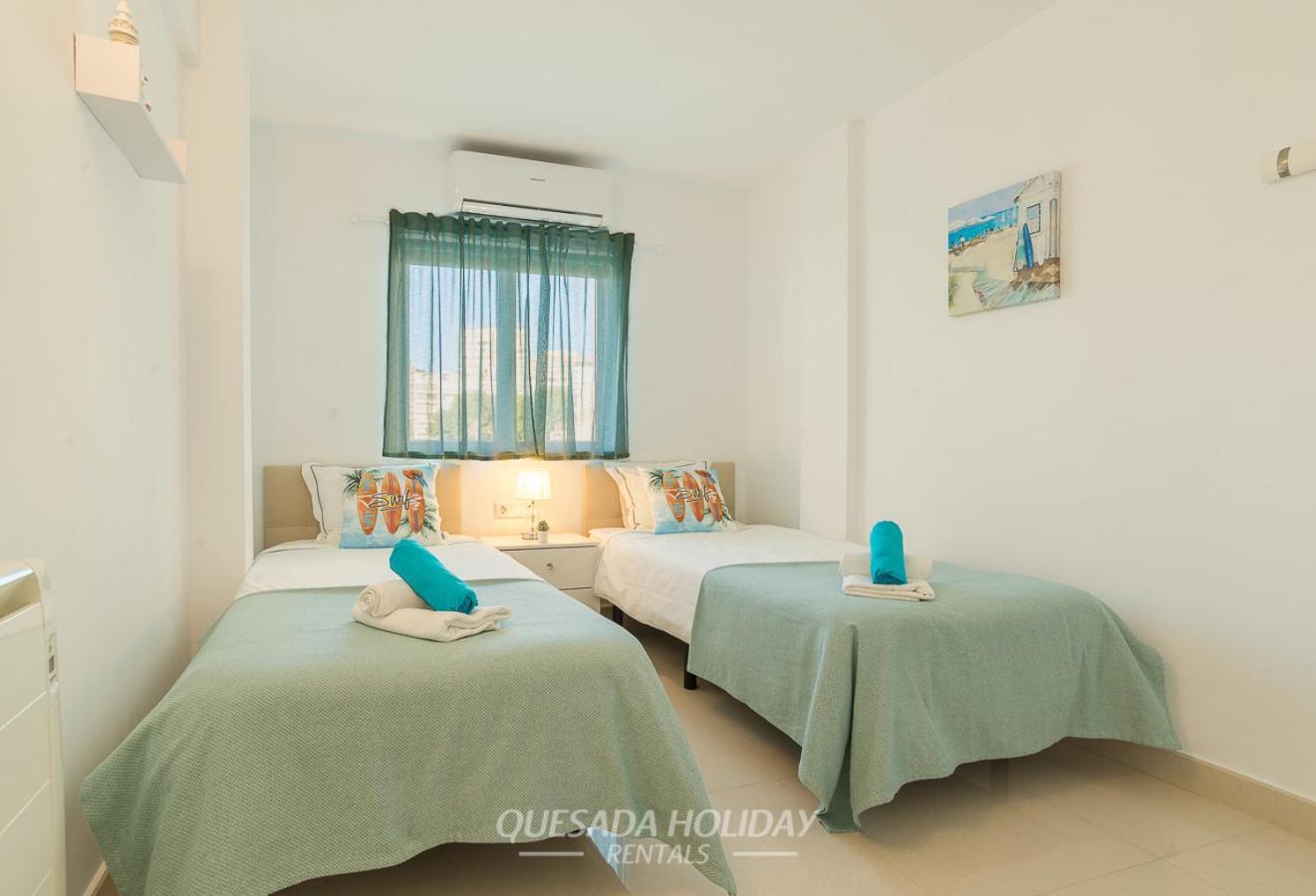 La Perla Benidorm Apartment Seaview & Pool Levante Beach Exterior foto