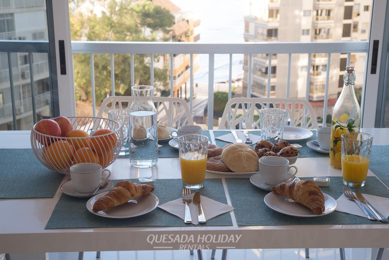 La Perla Benidorm Apartment Seaview & Pool Levante Beach Exterior foto