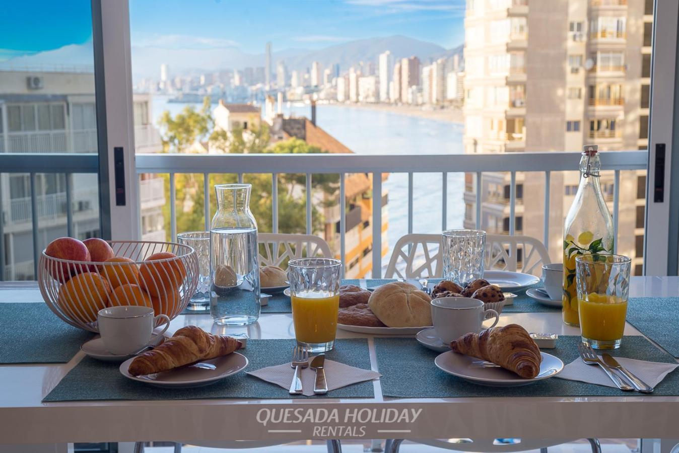 La Perla Benidorm Apartment Seaview & Pool Levante Beach Exterior foto